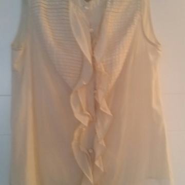 MAX MARA WEEKEND! LJETNO%%SVILENO-PAMUČNA BLUZICA!! PRIRODNI MATERIJAL