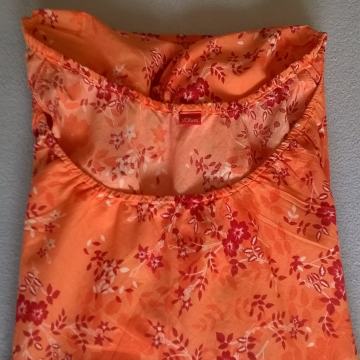 NARANČASTA CVJETNA BLUZA "S.OLIVER" - VEL.42