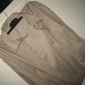 PAMUČNA BEŽ KOŠULJA VEL. M-L - NOVO