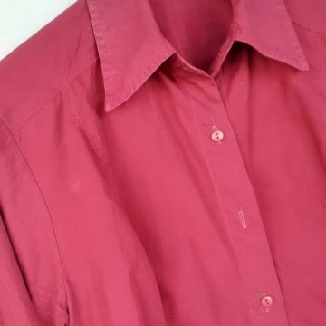 Pamučna bluza bordo crvena M/40