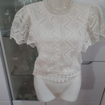PHI PHI STAR ČIPKASTA BLUZA S