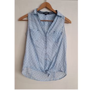 Plava košulja Jennyfer s točkicama veličina S