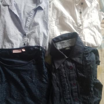 Poslovni lot strukirane košulje i bluza 36
