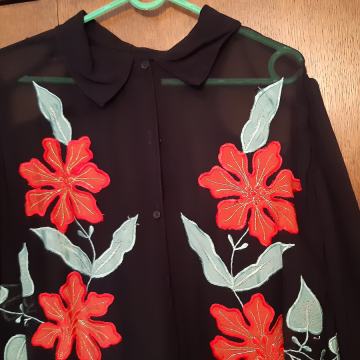 Prekrasna ženska bluza br 55 cvjetni uzorak