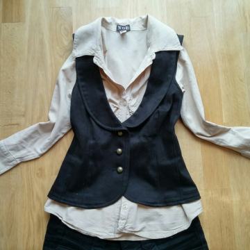 Prsluk i košulja 36