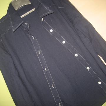 TAMNO PLAVA KOŠULJA VEL.40/42