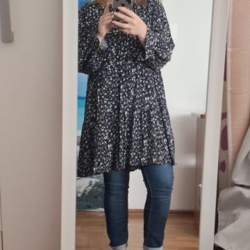tunika cvijetna 40/42 pamuk