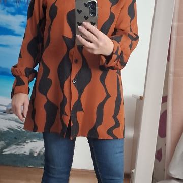 tunika smeda 40/42 novo