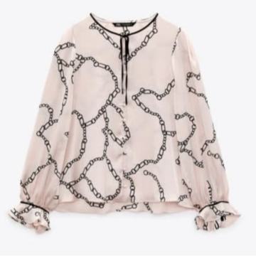 Zara satenska bluza Novo