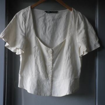 ZARA - ŽENSKA LAGANA PAMUČNA KOŠULJA 34 / 36 S