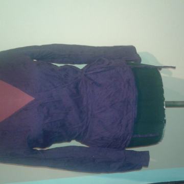 Ženska bluza, preklopna, bordo, veličina 38/40