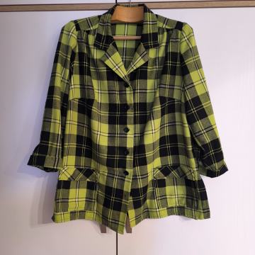 Ženska košulja - jakna - karirani uzorak broj XL cca