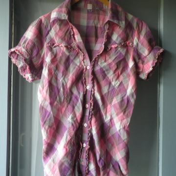 ŽENSKA LAGANA PAMUČNA KOŠULJA 36 / 38 S