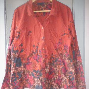 ŽENSKA LAGANA PAMUČNA KOŠULJA 44 L / XL