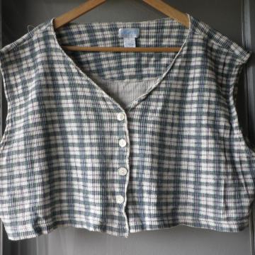 ŽENSKA LAGANA PAMUČNA KOŠULJA / BLUZA 50 - 52 XXL