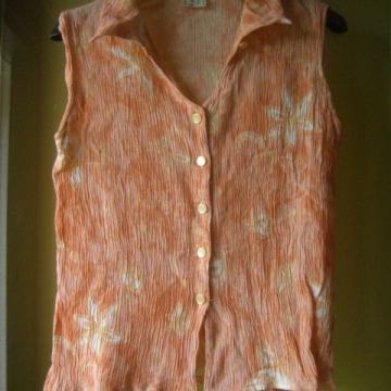 ŽENSKA LAGANA PAMUČNA KOŠULJA / PRSLUK 36 S