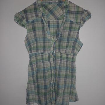 ŽENSKA LAGANA PAMUČNA KOŠULJA / TUNIKA 36 S