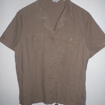 ŽENSKA LAGANA PAMUČNA / LANENA KOŠULJA 40 M - L