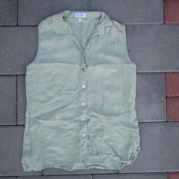 Ženska lanena košulja bez rukava Invent vel. 38