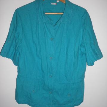 ŽENSKA LANENA KOŠULJA / BLUZA 46 XL