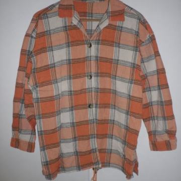 ŽENSKA TOPLA PAMUČNA KOŠULJA 44 L