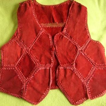 ŽENSKI LAGANI KOŽNI PRSLUK 40 M - L