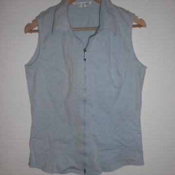 ŽENSKI LAGANI PAMUČNI PRSLUK / KOŠULJA 36 S