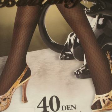 CRNE HULA - HOPKE S UZORKOM - ONE SIZE - NOVO