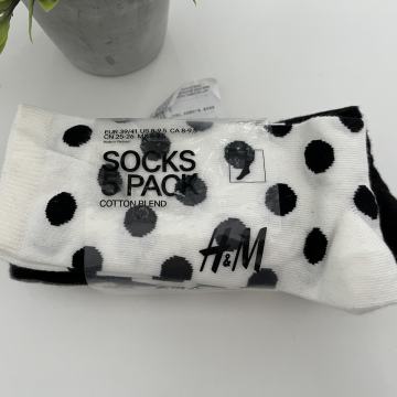 H&M ženske čarape, 5 pari vl.39/41