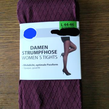 Najlonke bordo, veličina L