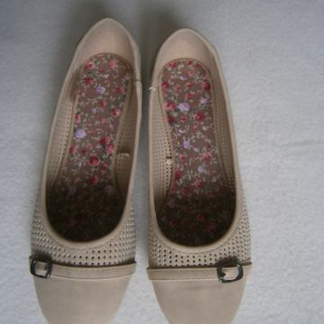 2+1 GRATIS! POTPUNO NOVE BALERINKE BEŽ BOJE, BR. 37