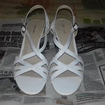 Bijele Graceland ženske cipele sa visokom petom