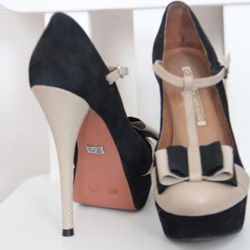 Buffalo London - Fine cipele na visoku petu - velicina 37. Odlicne!