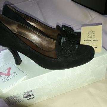 CIPELE SALONKE CRNE ANTILOP br.38