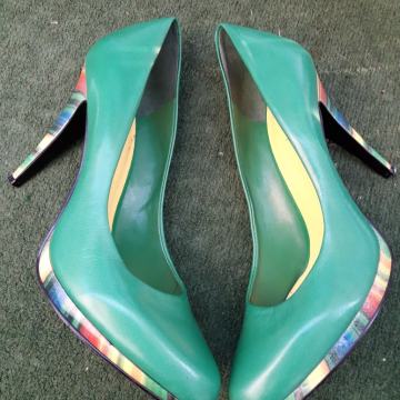 CIPELE SALONKE stikle NINE WEST zelene br.40 /41