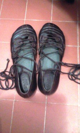 Kožne cipele, stil balerinki, novo, br.38