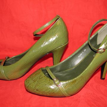 Cipele - ž. ROBERTO - 38. Maslinasto/zelene. LEX8