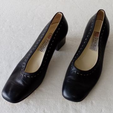 D'ANGELO cipele sa blok petom, prava koža/ vel. 40