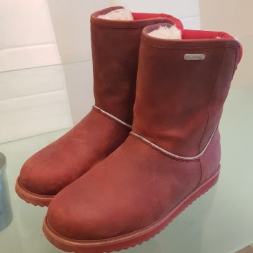 NOVO! - EMU Australia waterproof cipele - tamno crvene