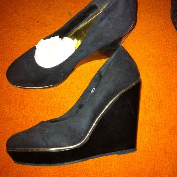 H&M ANTILOP ŽENSKE CIPELE 39 PLATFORMA PUNA PETA WEDGE