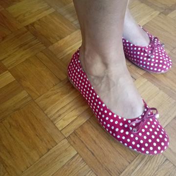 Kožne balerinke 42