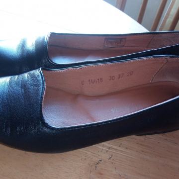 Kožne balerinke za djevojčice/žene