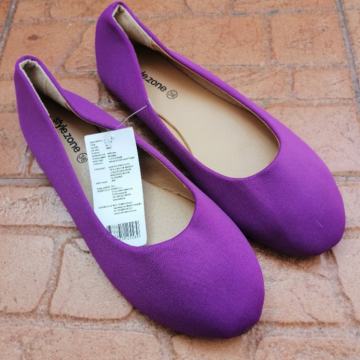 LJUBIČASTE CIPELE - BALERINKE BR.36  - NOVO