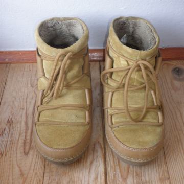 MANGO - ŽENSKE TOPLE KOŽNE ČIZMICE 37