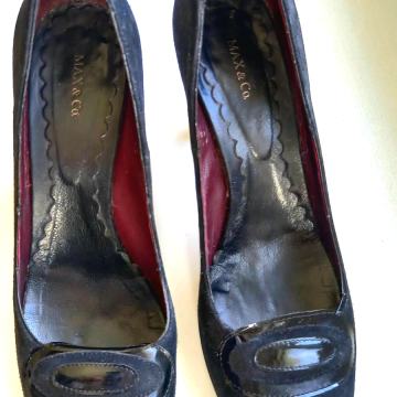 MAX&Co talijanske crne ženske cipele salonke br 38 ali idu i  do 39