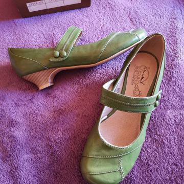 MerMaid zelene kožne cipele broj 37
