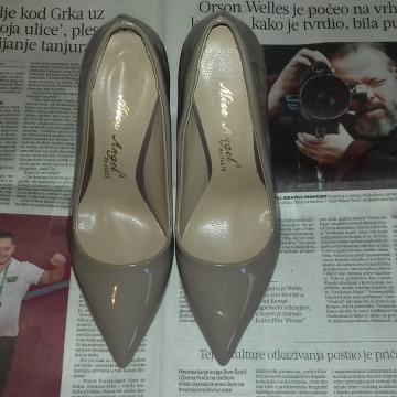 Miss Angel bež cipele sa visokom petom, veličina 37