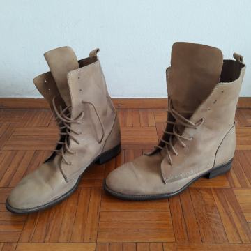 Pull and Bear - ŽENSKE LAGANE KOŽNE CIPELE 40