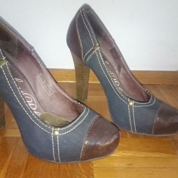 REPLAY - ŽENSKE LAGANE KOŽNE CIPELE / ŠTIKLE 37