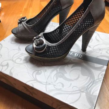 ROSE NOIRE salonke/sandale-koža/NOVO